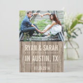 素朴な木保存日付 セーブザデート (スタンド正面)