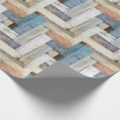 素朴な木模様 ラッピングペーパー (角)