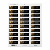 素朴な木目のアフリカのサファリ動物のゼブラ ラベル (フルシート)