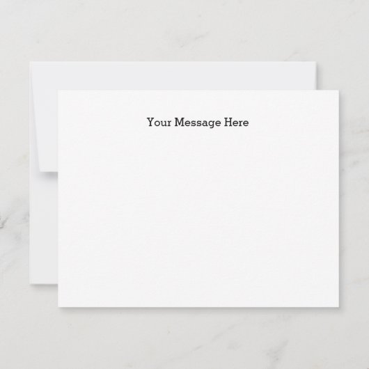 素朴な木製のひもライトメッセージカードの男の子ありがとう ノートカード (裏面)