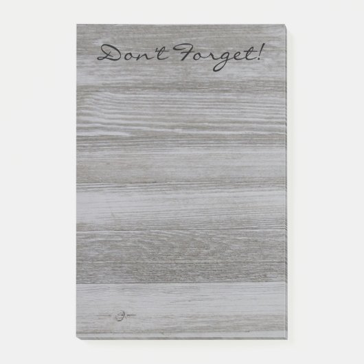 素朴な木製のポスト・イット ポストイット (正面)