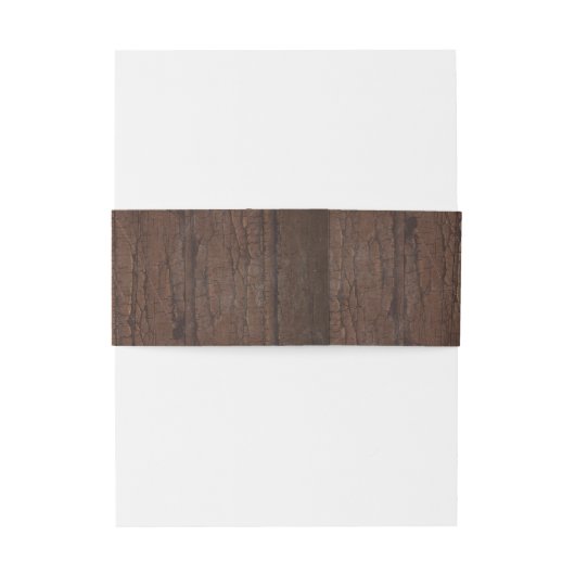 素朴な木製のメーソンジャーおよびベビーの呼吸 招待状ベリーバンド (裏面例)