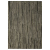 素朴な木製の一見パターンクリップボード クリップボード (裏面)