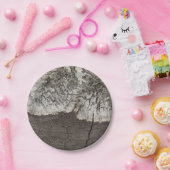 素朴な木製の樺の木吠え声の国 ペーパープレート (パーティー)