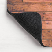 素朴な木製の穀物のマウスパッド マウスパッド (コーナー)