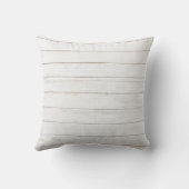 素朴な木製の赤いヴィンテージトラックのクリスマス クッション (裏面)