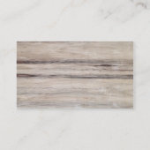 素朴な木|シカの名刺 名刺 (裏面)