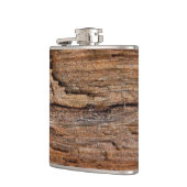 素朴な木 フラスク (左)