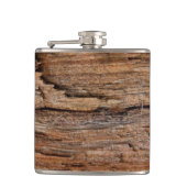 素朴な木 フラスク (正面)