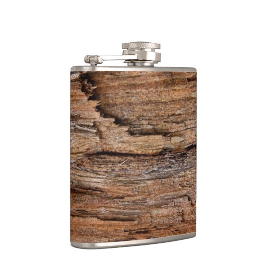 素朴な木 フラスク (右)