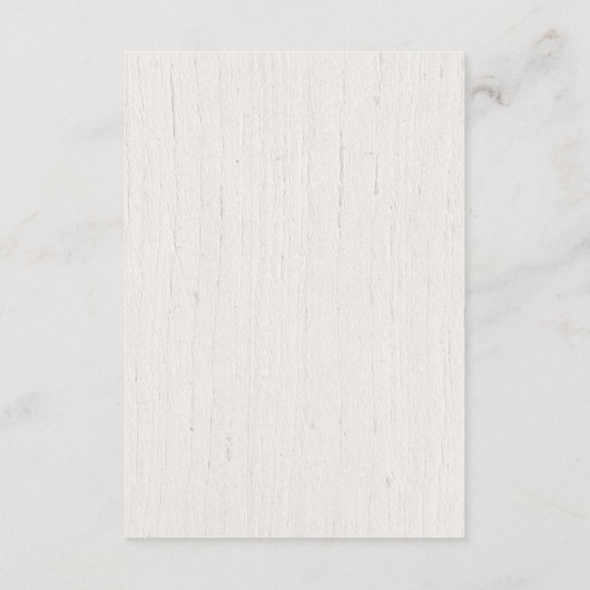 素朴な本の要求ベビーシャワー、本は代りに梳きます エンクロージャーカード (裏面)