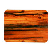 素朴な松板 マグネット (横)