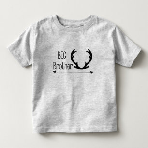 素朴な枝角のお兄さんのワイシャツ トドラーTシャツ