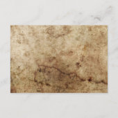 素朴な森の鹿の方向 エンクロージャーカード (裏面)