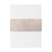 素朴な森林羽および花の開花 招待状ベリーバンド (裏面例)