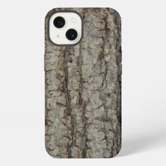 素朴な樹皮の迷彩柄のiPhone6ケース iPhoneケース (裏面)