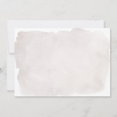 素朴な水の色の納屋の結婚式の日付を保存 (裏面)