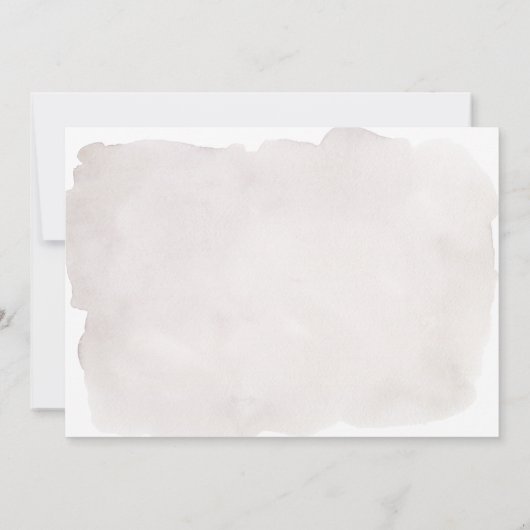 素朴な水の色の納屋の結婚式の日付を保存 (裏面)