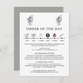 素朴な水彩画の花束イラスト エンクロージャーカード