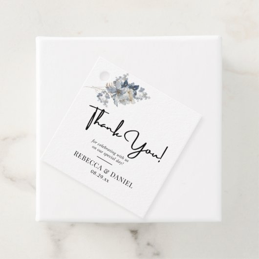 素朴な水彩画の花束イラスト フェイバータグ (インサイチュ)