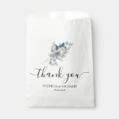 素朴な水彩画の花束イラスト フェイバーバッグ (正面)