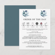 素朴な水彩画イラスト ブルー 花束