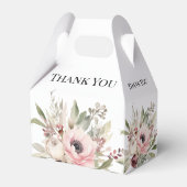 素朴な水彩花束のイラスト フェイバーボックス (裏面サイド)