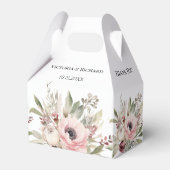 素朴な水彩花束のイラスト フェイバーボックス (正面サイド)