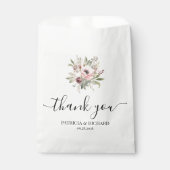 素朴な水彩花束 フェイバーバッグ (正面)