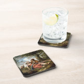 素朴な求愛 コースター (右側)