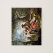 素朴な求愛 ジグソーパズル (縦)