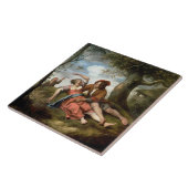 素朴な求愛 タイル (側面)