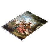 素朴な求愛 ノートブック (左側)