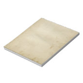 素朴な無地のアンティーク紙のレトロな雰囲気 ノートパッド (回転)