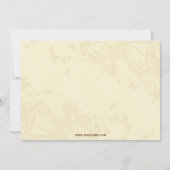 素朴な田舎のメイソンのjarブライダルシャワーの招待 招待状 (裏面)