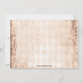 素朴な田舎のメイソンのjarブライダルシャワーの招待 招待状 (裏面)