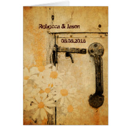 素朴な田舎の夏のデイジー結婚の