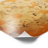 素朴な田舎の夏のデイジー結婚の フォトプリント            (角)