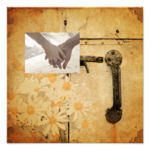 素朴な田舎の夏のデイジー結婚の