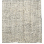 素朴な田舎の灰色の黄褐色 シャワーカーテン (正面)