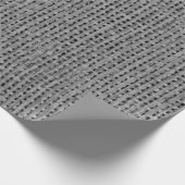 素朴な田舎の黒いラップラッピング紙 ラッピングペーパー (角)