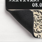 素朴な田舎西サロン結婚の絵 マウスパッド (コーナー)