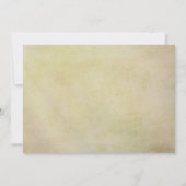 素朴な田舎馬カップル婚約パーティ 招待状 (裏面)