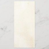 素朴な秋のオレンジ色のカボチャと花 メニュー (裏面)