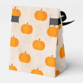 素朴な秋の収穫用カボチャ フェイバーボックス (裏面サイド)