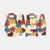 素朴な秋の落ち葉 フェイバーボックス (折り畳みなし)