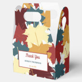 素朴な秋の落ち葉 フェイバーボックス (オープン)