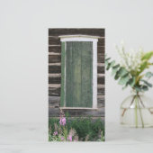 素朴な窓のフォトカード (スタンド正面)