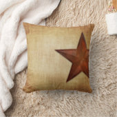 素朴な納屋の星 クッション (ブランケット)