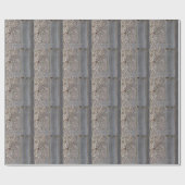 素朴な納屋の木レース西部の田舎結婚式 ラッピングペーパー (フラット)